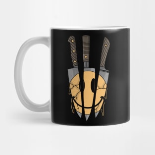 Knife and smile Mug